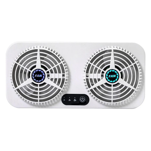 Newest Solar Powered Car Ventilator, Solar Powered Car Exhaust Fan, Car  Radiator,Eliminate The Peculiar Smell Inside The Car and Can Be Used for