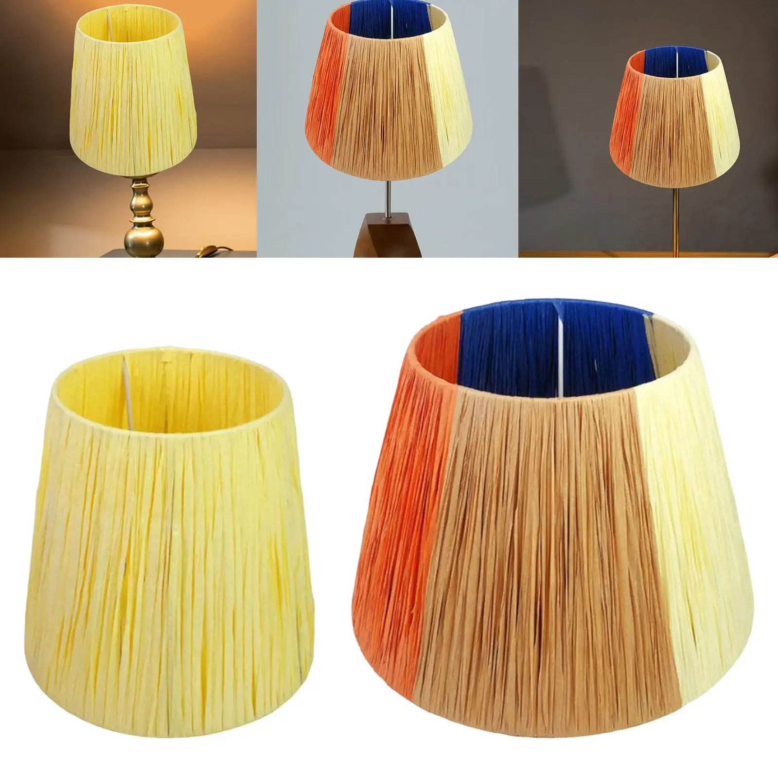 Table Lamp Shade Easy to Install Creative Bohemian Lighting Fixtures Romantic