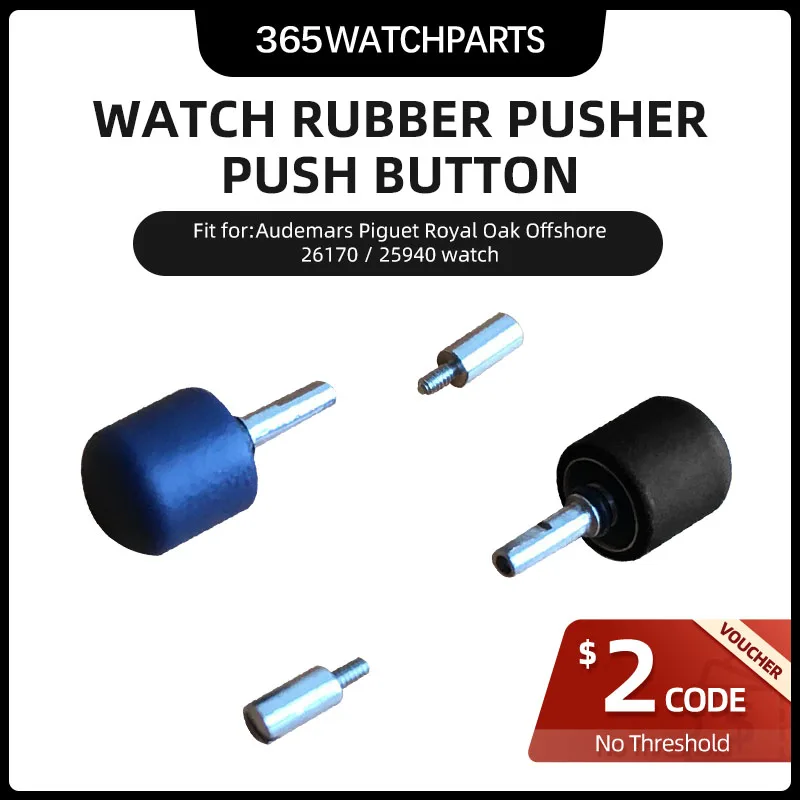 Orologio In Gomma Ppusher Pulsante Per Ap Audemars Piguet Royal Oak Offshore 42Mm 26170 / 25940 Orologio Cronografico