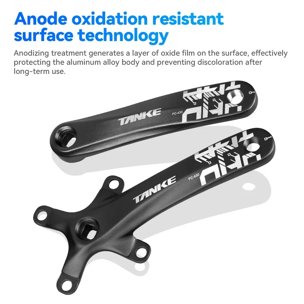 TANKE 170mm MTB Crankset with Chainrings 5