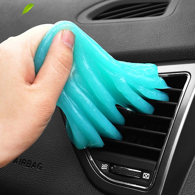 Car For Cleaning Car Gel Putty With Car Coaster Reusable Gel Interior  Cleaner Dust Remover Cleaner For Vents Seats Audio Panels - AliExpress