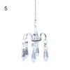 Fuax Crystal Hanging Decorations Outdoor Window Rhinestone Sparking Pendant Hanging Ornament Home Garden Decor 4