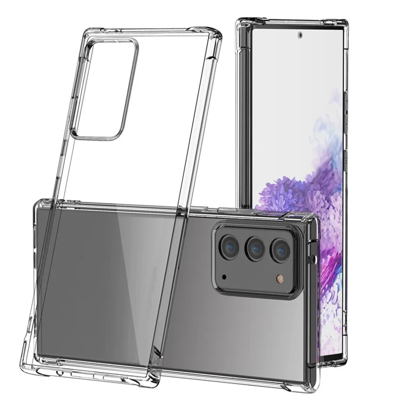 Clear Soft Case For Samsung Galaxy Note20/20 Ultra 5G Ultra Thin Phone Back Case Cover For Samsung Clear Protective Accessories