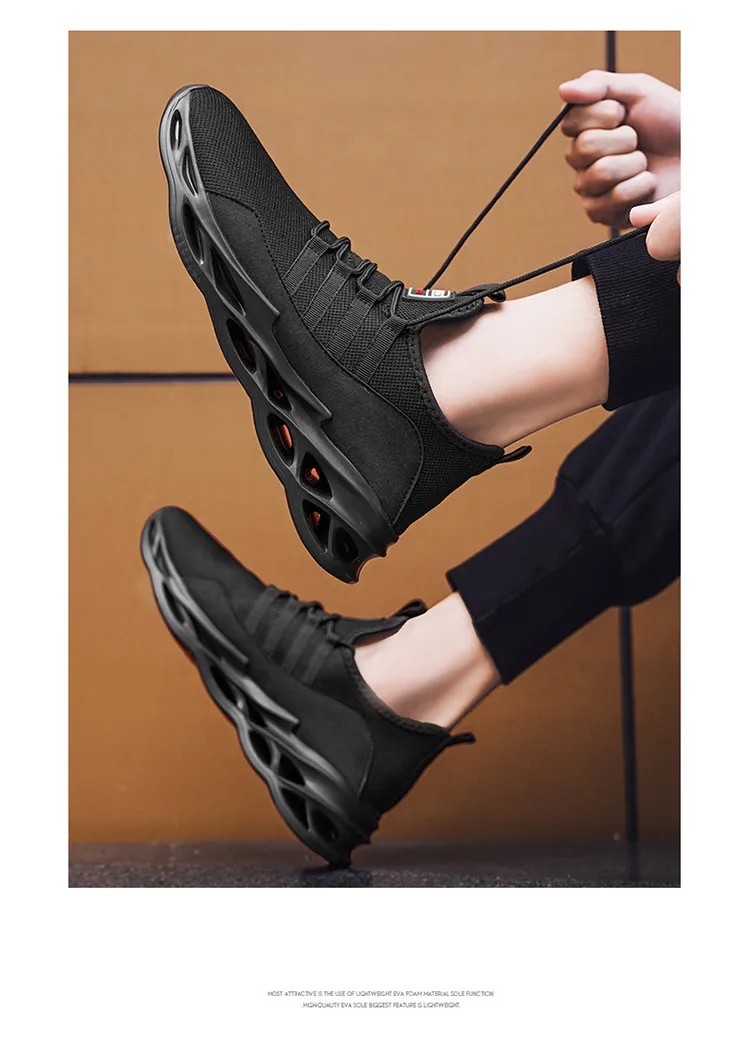 Leichte Atmungsaktive Mesh Bootsschuhe Für Herren Zum Laufen_voghion.com