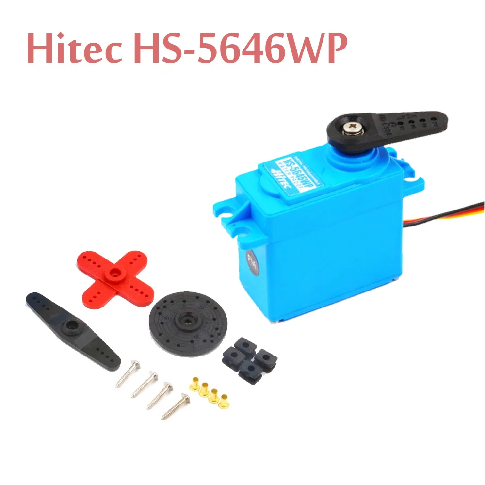 

Hitec HS-5646WP High Voltage, High Torque, Programmable Digital Waterproof Servo metal gear