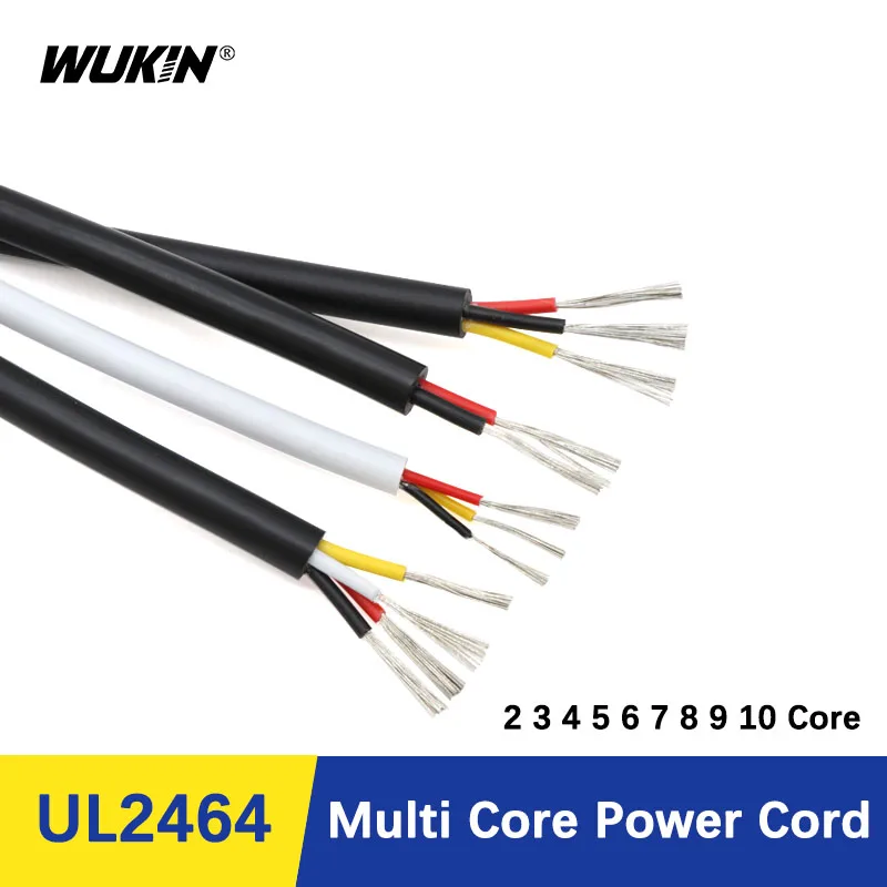 5M Ul2464 30-14 Awg Pvc Soft Multi Core Sheathed 2 3  4 5 6 7 8 9 10 Core Electrical Wire Led Cable Electronic Connector Diy 5M Ul2464 30-14 Awg Pvc Soft Multi Core Sheathed 2 3  4 5 6 7 8 9 10 Core Electrical Wire Led Cable Electronic Connector Diy