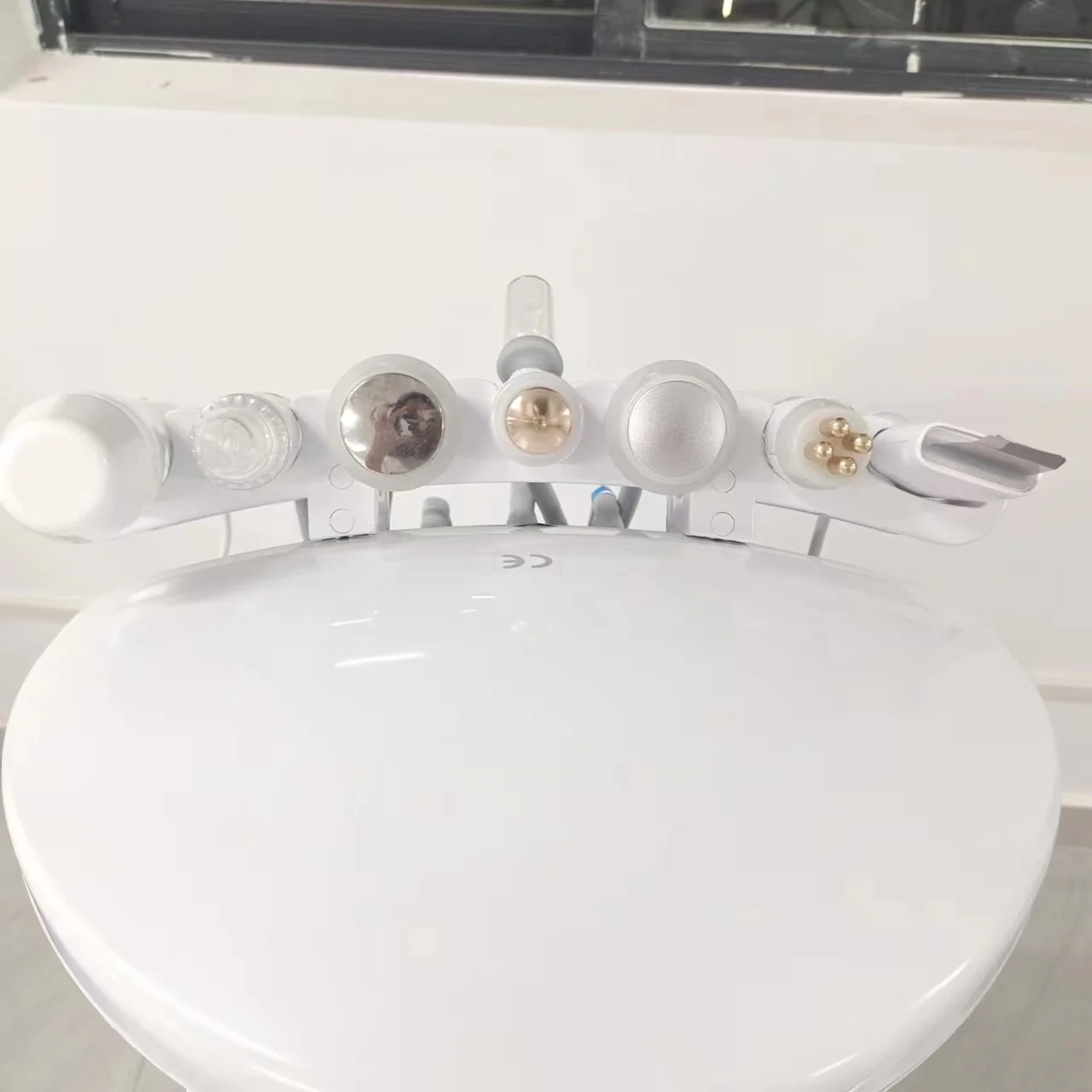 Inteligentny lodowoniebieski 7 w 1, hydro oczyszczanie twarzy, mała bańka, hydra, maszyna do pielęgnacji twarzy, analizator skóry