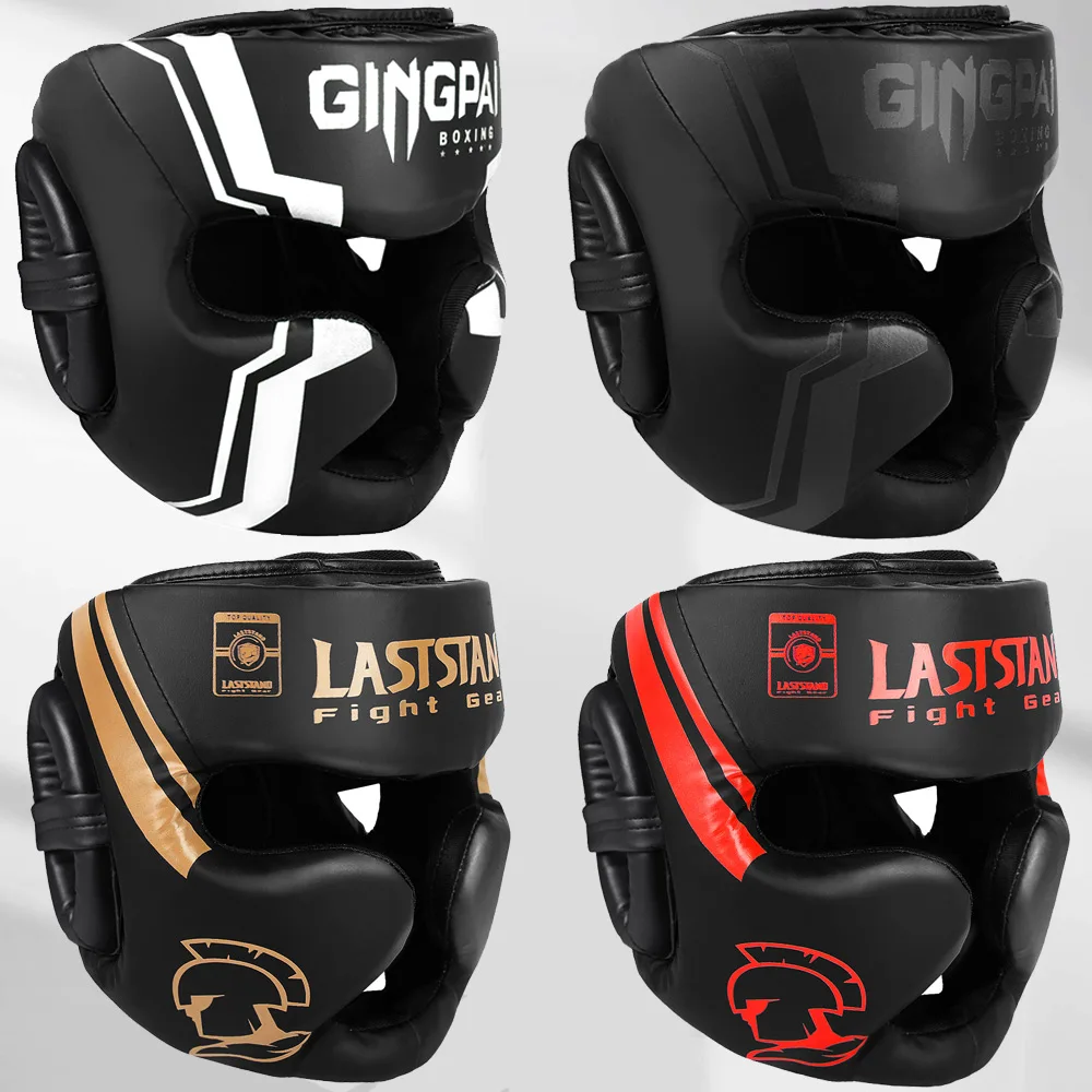 Kick Boxing Helmet Karate Muay Thai Guantes De Boxeo Free Fight Headgear MMA Head Guard Sanda Training Adults Kids Equipment