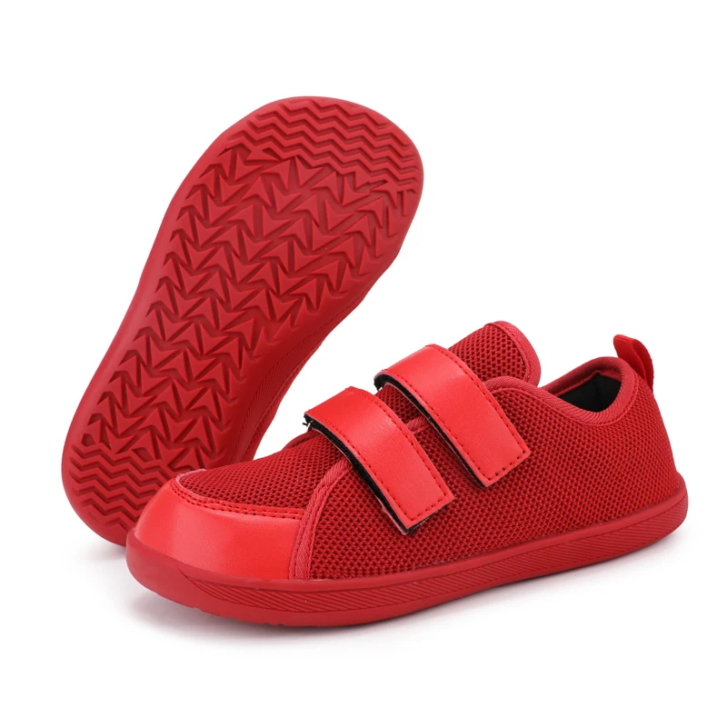 Boys and Girls Barefoot Shoes Children's Mesh Breathable Wide Foot Shoes Toddlers Comfortable Walking Shoes 4