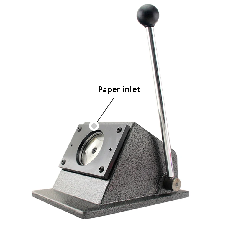 

DIY Round Badge Paper Circle Cutter Graphic Punch Die Cutter Button Maker Circular Cardboard Paper Cutting Tools 25-75MM