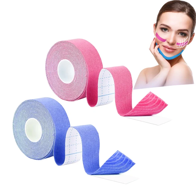 2pcs Beauty Kinesiology Tape Anti-Wrinkle Face Tape 2cm Kinesiology Tape for Face Skin Anti Aging Tape for Wrinkles Face Lift 2pcs Beauty Kinesiology Tape Anti-Wrinkle Face Tape 2cm Kinesiology Tape for Face Skin Anti Aging Tape for Wrinkles Face Lift