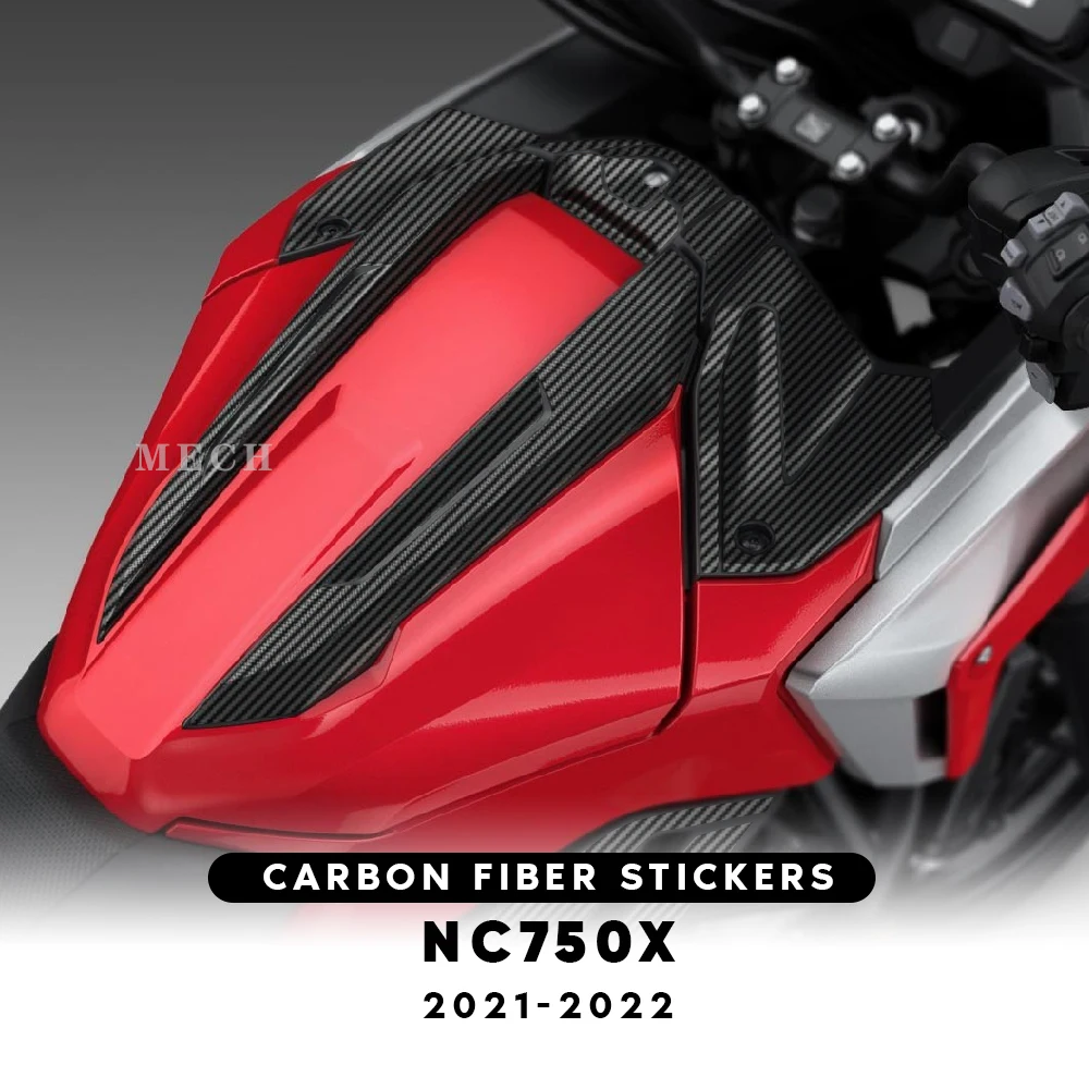 5D Carbon Fairing Emblem Sticker Decal Motorcycle Body Full Kits Decoration Sticker For Honda NC750  NC 750 X  NC750X 2021 2022 2021 table perpetual calendar mobile phone pen holder office desktop decoration supplies calendar dual use diy flip calendars