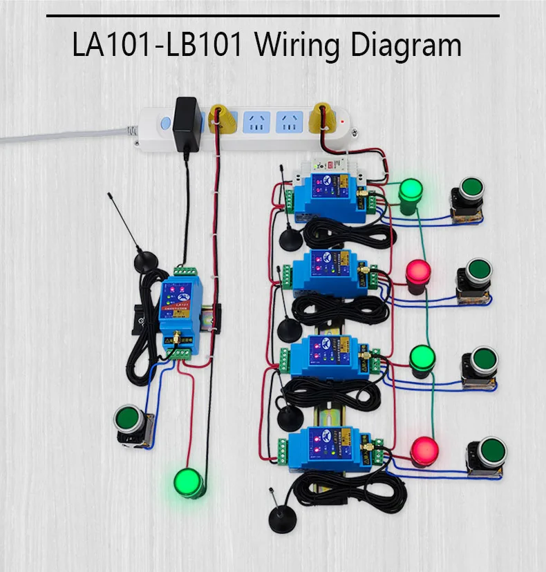 Switching Quantity Wireless Transmission Module One-to-many Input Transmission I