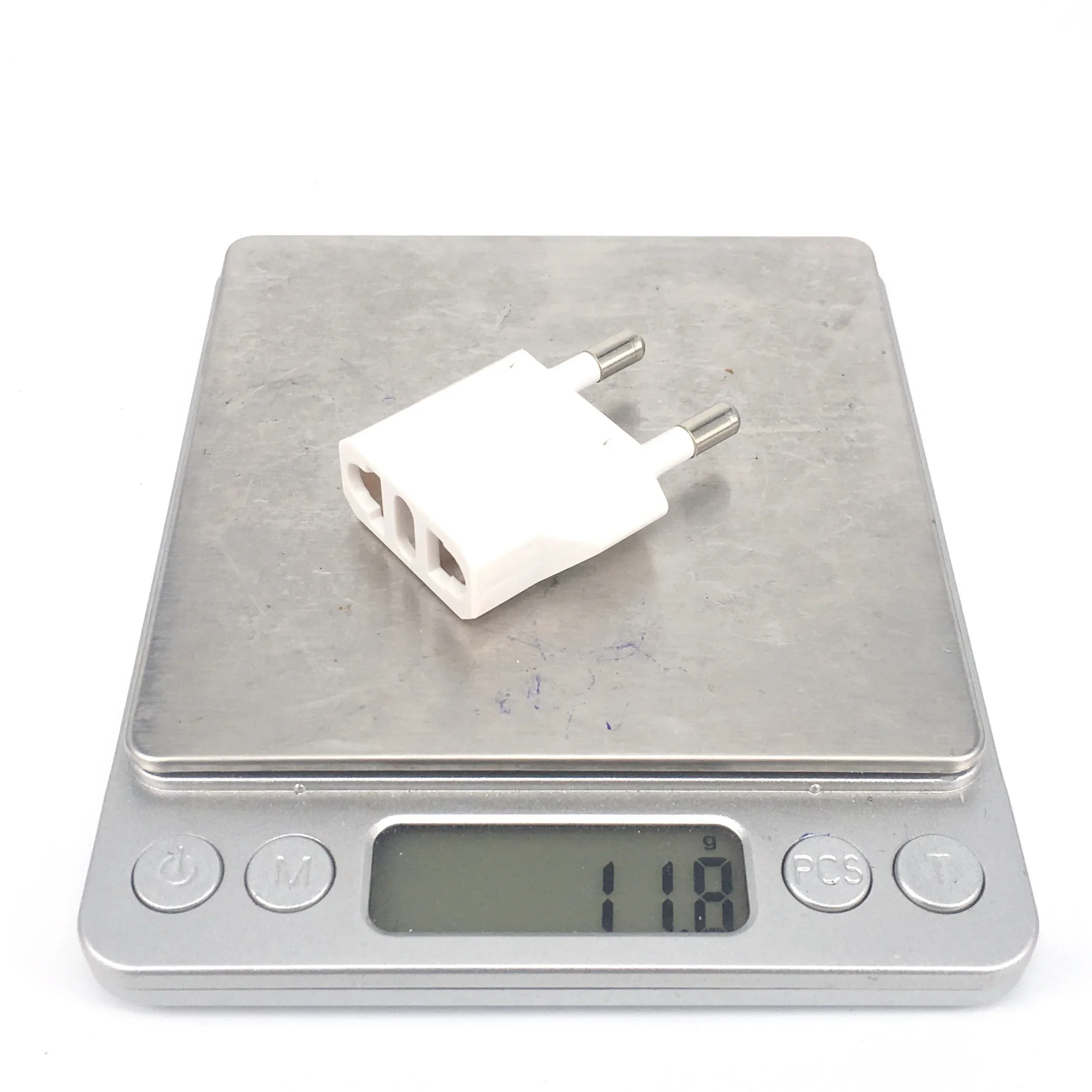EU Plug Adapter US to EU Plug Adapter CN to Travel Electric KR Euro Converter Power Sockets AC Outlet 1-100pcs