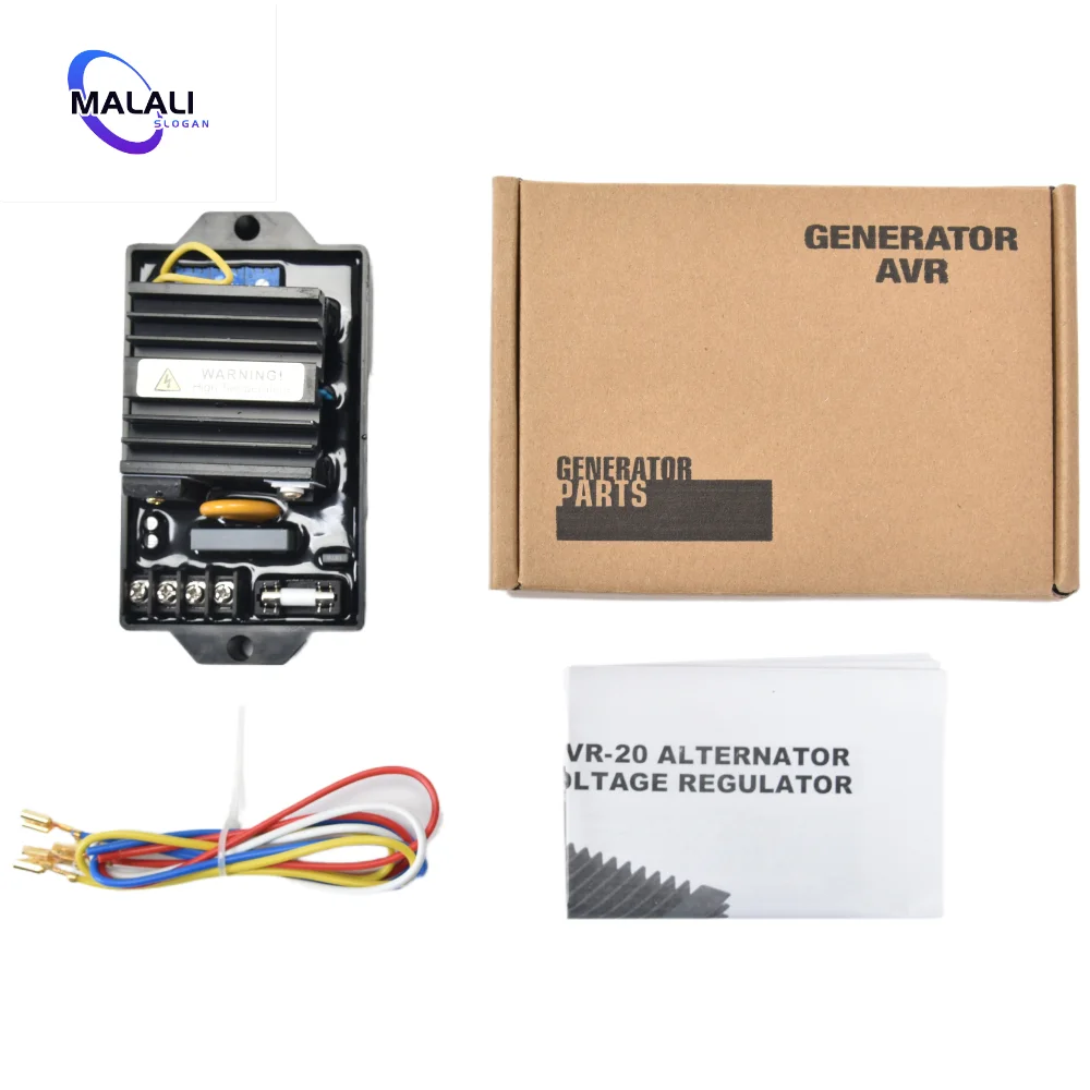 AVR-20 AVR20 AVR 자동 전압 조정기, 브러시리스 발전기 안정기, 디젤 발전기 부품, 20A