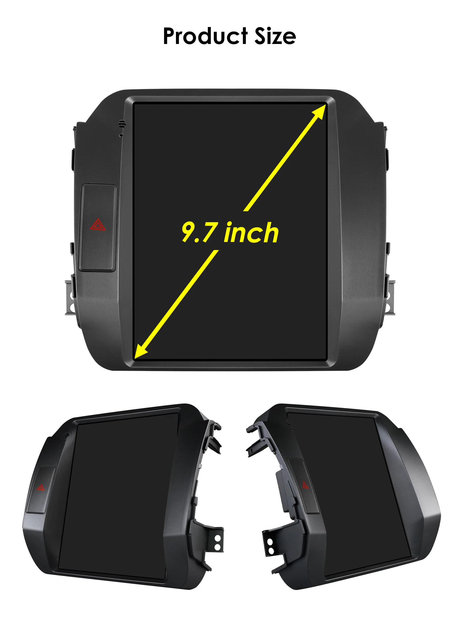 OSSURET 9.7'' Android 13 Car Radio For KIA Sportage 3 2010-2016 Multimedia Stereo Vertical Screen Carplay 2din Panoramic Camera