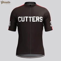 CUTTERS-Men's Cycling Jersey, Short Sleeved, Team Racing, Bicycle Clothes, Outdoor Sports, MTB Bike Wear, Customized 1