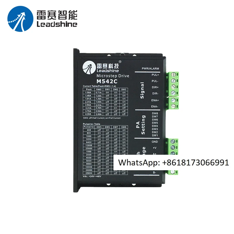 

Shenzhen Leisai Authentic 57 Two Phase Stepper Motor Drive Controller DM542 M542C DC Pulse 5-24V