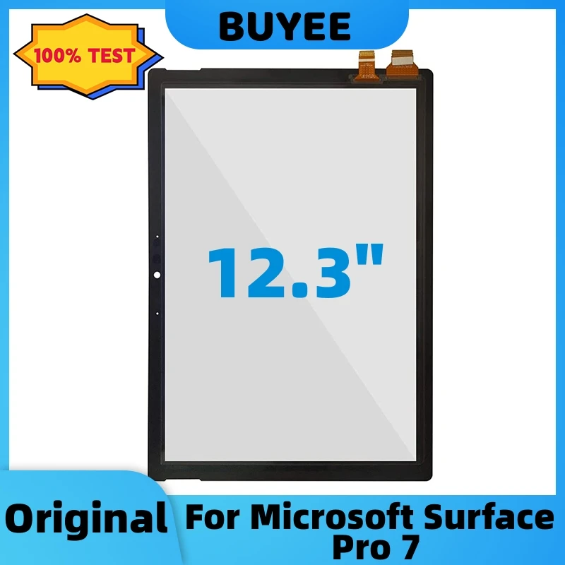 12.3 "Touch Panel Per Microsoft Surface Pro7 1866 Touch Screen Panel Digitizer Front Glass Laptop Parts Ricambio W/ Oca