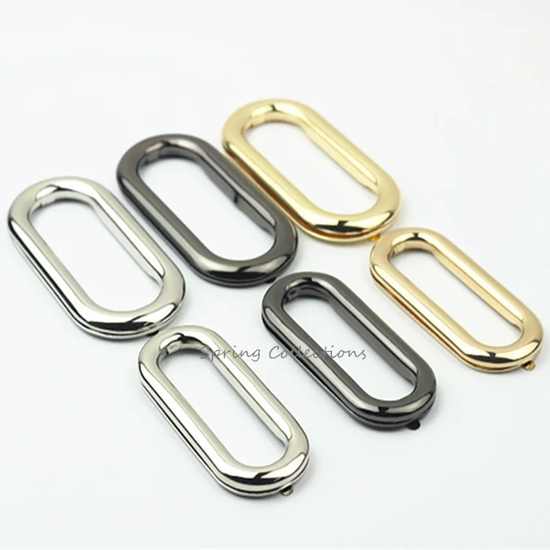 10pcs/lot Inner 75/88mm oval -type grommet Eyelets Surface Plating Grommet Eyelet Bag Leather Hardware Accessories