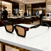 Niche Vintage Square Frame Summer Sunglasses Women Influencer High End Trendy Shopping Versatile Best Seller