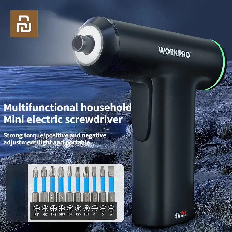 Xiaomi Workpro Electric Screwdriver Small Rechargeable Multi function