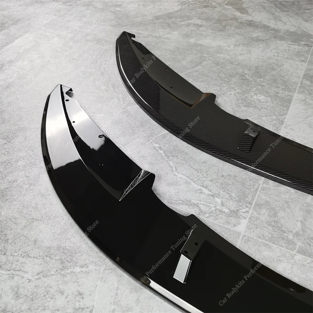 Kit Carrozzeria Spoiler Paraurti Anteriore HouYeen - In ABS Nero Lucido, Per Audi E BMW Vari Modelli