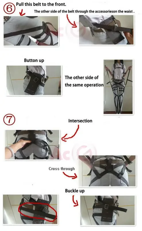 Attack on Titan: Eren Yeager | Survey Corps Leather Costume 60 Attack on Titan Levi Ackerman Survey Corps Cosplay Costume