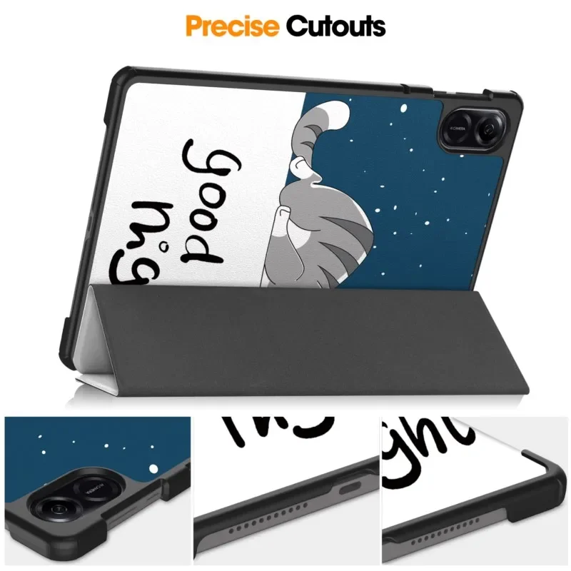 Universal Tablet Folding Stand with Magnetic Cover - Sleek Protective Case