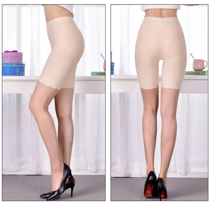 Seamless Safety Short Pants Summer Women Plus Size Boxers for Female Anti Rub Safety Shorts Under Skirt Panties Underwear 3XL 5