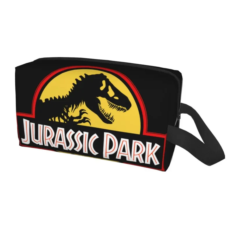 

Travel Jurassic Parks Dinosaur Print Toiletry Bag Portable Makeup Cosmetic Organizer Women Beauty Storage Dopp Kit Box