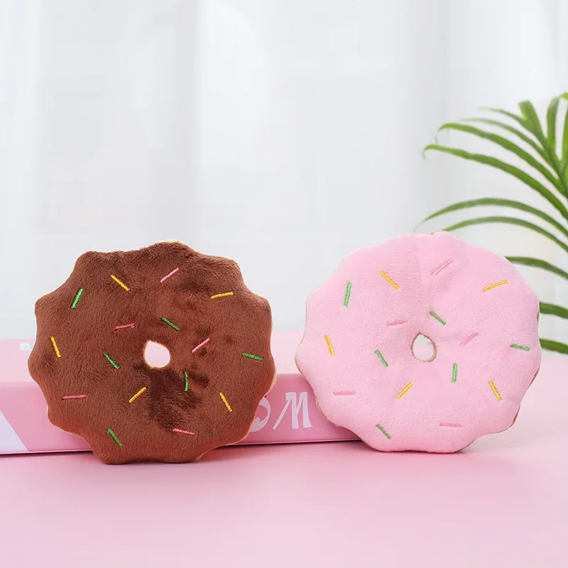 

Straight for pet supplies dogs molar teeth diversion bite doughnuts sound resistant plush toys