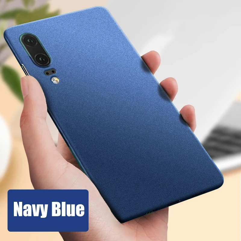 Slim Sandstone Matte Shockproof Phone Case - Hard PC Protective Cover