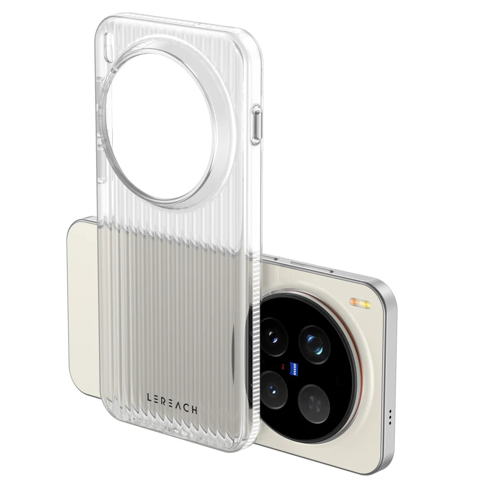 Lereach Corrugated Matte Phone Case - Anti-Slip, Slim, Fingerprint-Resistant, Multi-Color Options