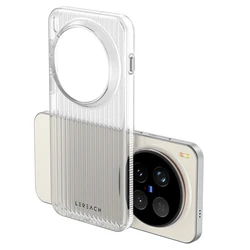 Lereach Corrugated Matte Phone Case - Anti - Slip, Slim, Fingerprint - Resistant, Multi - Color Options for Vivo X300 (WHITE)