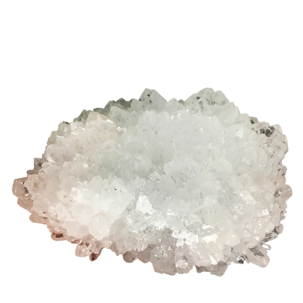 

DS 900-950g Natural Clear Quartz Crystal Cluster Nunatak Specimen White Crystal Druzy Geode Healing Stone Home Decoration