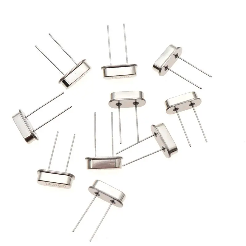 Hc-49s Crystal Oscillator Electronic Kit Resonator Ceramic Quartz Resonator Hc-49 Dip 7 Kinds X 5pcs 32.768k 4 8 12 16 20 25 Mhz crystal oscillator quartz resonator