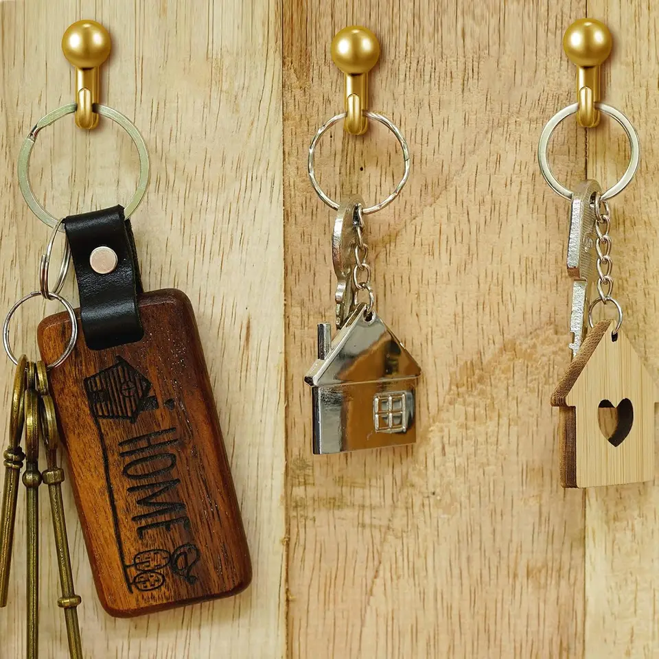 Metal Push Pin Hangers for Picture Hanging