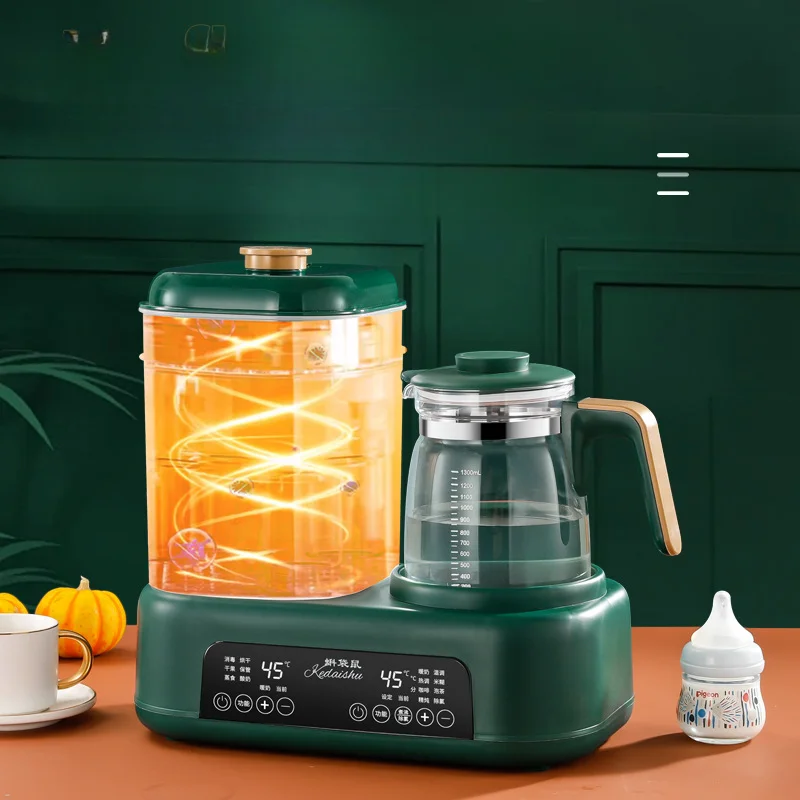 Bottle Sterilizer Drying 2 in 1 Milk Warmer Milk Warmer Home Thermostat Kettle Baby Mixer Automatic