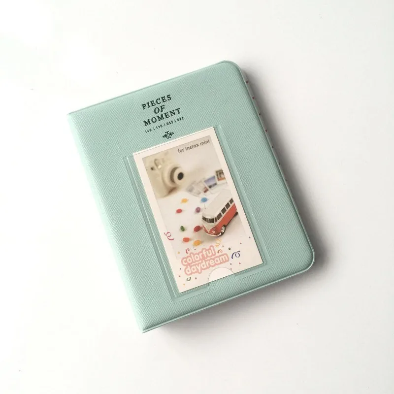 폴라로이드 사진 앨범용 64개 포켓 미니 즉석 사진 케이스 미니 필름 인스탁스 웨딩 사진 앨범용 보관함