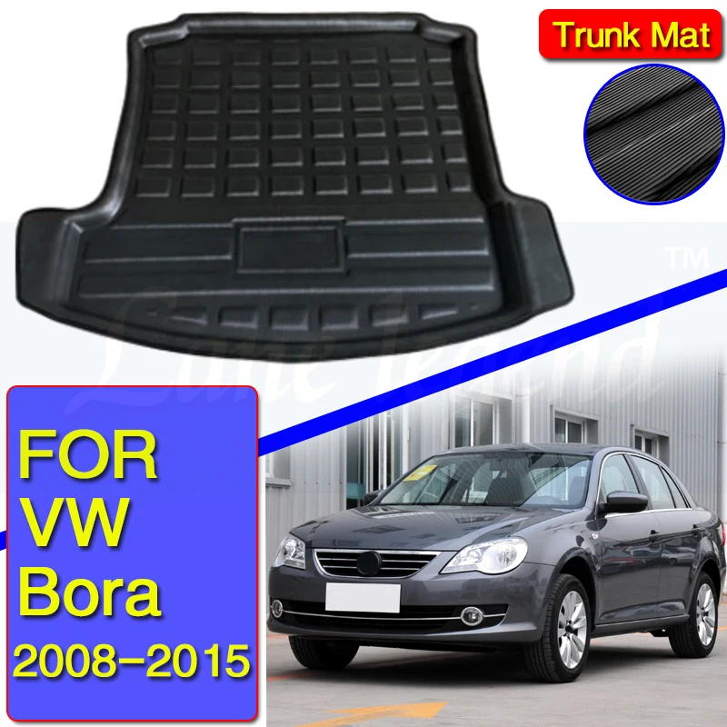 

Коврики для багажника VW Volkswagen Bora 2008-2015, коврики для груза, водонепроницаемый коврик для пола, защитный коврик, специализированные автомобильные аксессуары