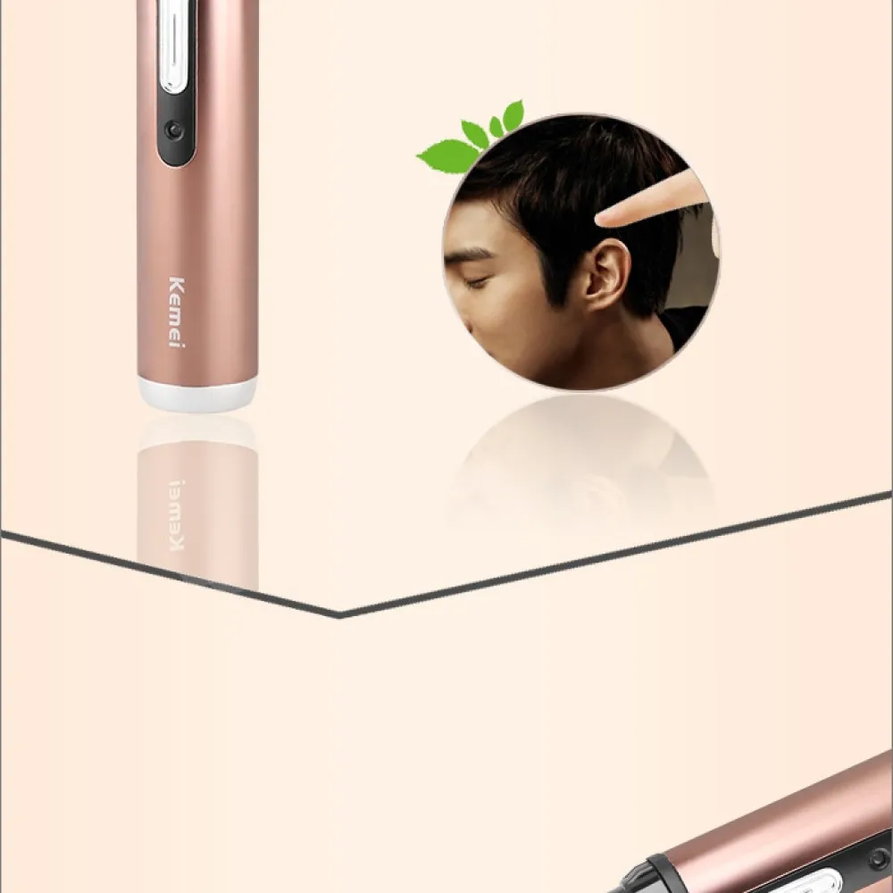 Kemei KM-6629 Rechargeable Hair and Nose Trimmer