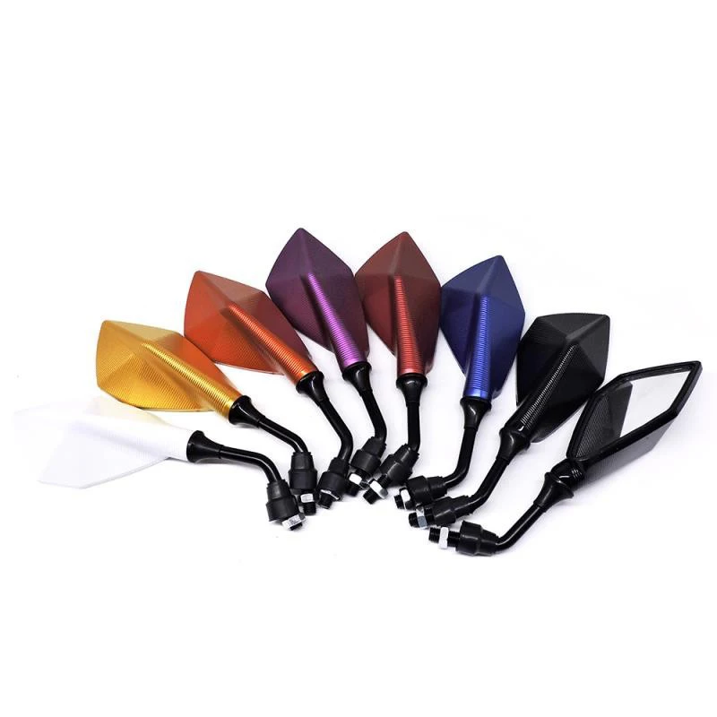 motorcycle mirror 1 Pair Universal Motorcycle Rearview Mirror Replacement Parts Scooter E-bike Reversing Auxiliary Mirror Modified Accessories