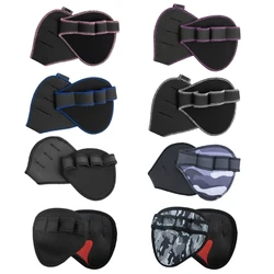 2Pcs Lifting Grips Pull Up Grips Pads Lifting Sweat Proof Pad with 4 Finger Loop
