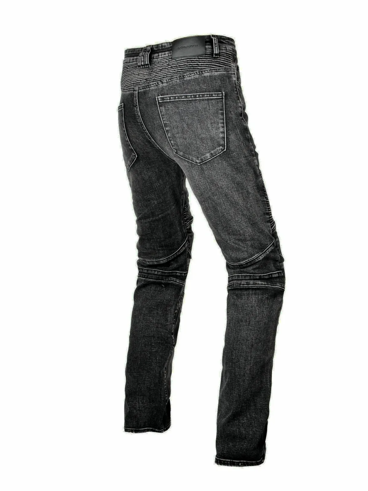 오토바이 청바지 남성용 레트로 캐주얼 모터바이크 라이딩 팬츠 오프로드 방수 CE 실리콘 보호 장비 포함