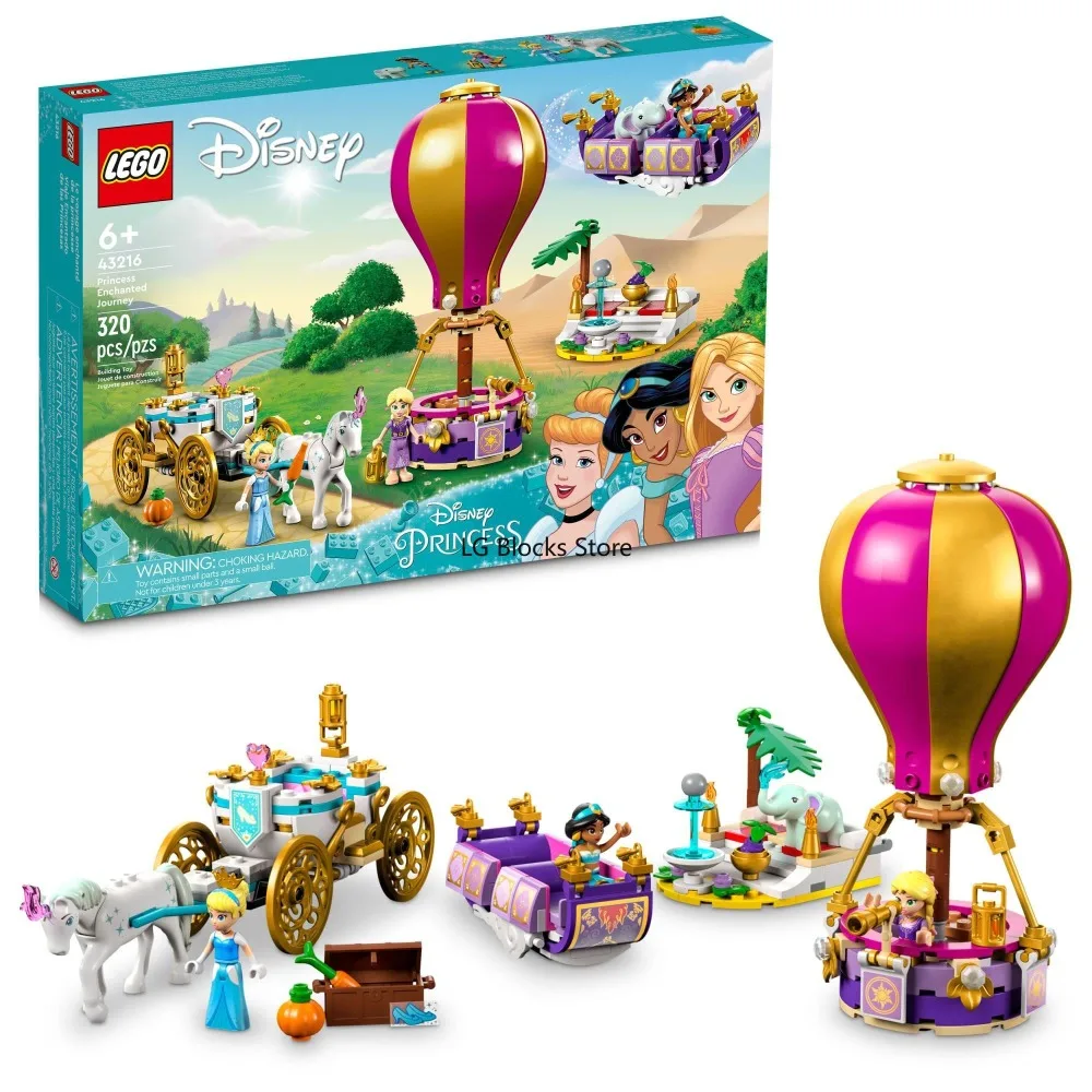 LEGO Disney prenses Cinderella yolculuk 3in1 külkedisi, yasemin
