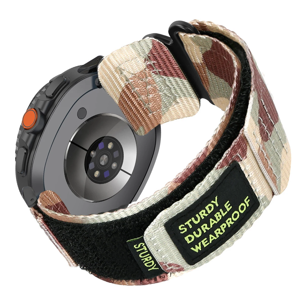 Nylon Loop Strap Sports Bracelet Replacement Band - Universal Smartwatch Accessory