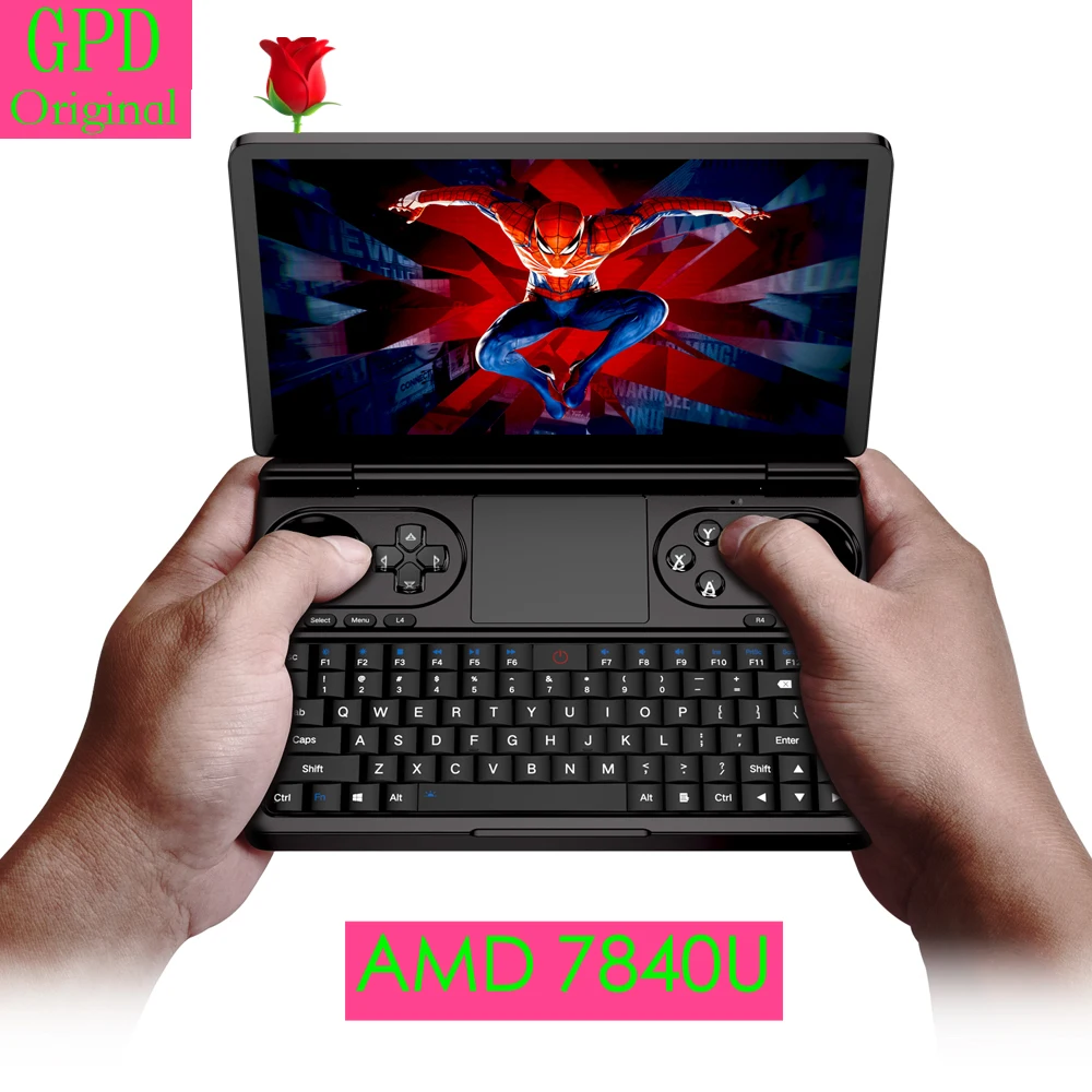 Vendita Calda! Gpd Win Mini Laptop Da Gioco Portatile 7 Pollici Amd R Yzen 7 7840U Mini Computer Portatile Per Computer Portatile
