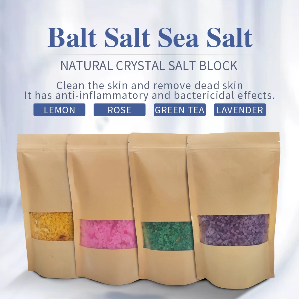 

500g Bath SPA Salt Sea Salt Relaxation Body Aromatherapy Salts For Soaking Bath Salts