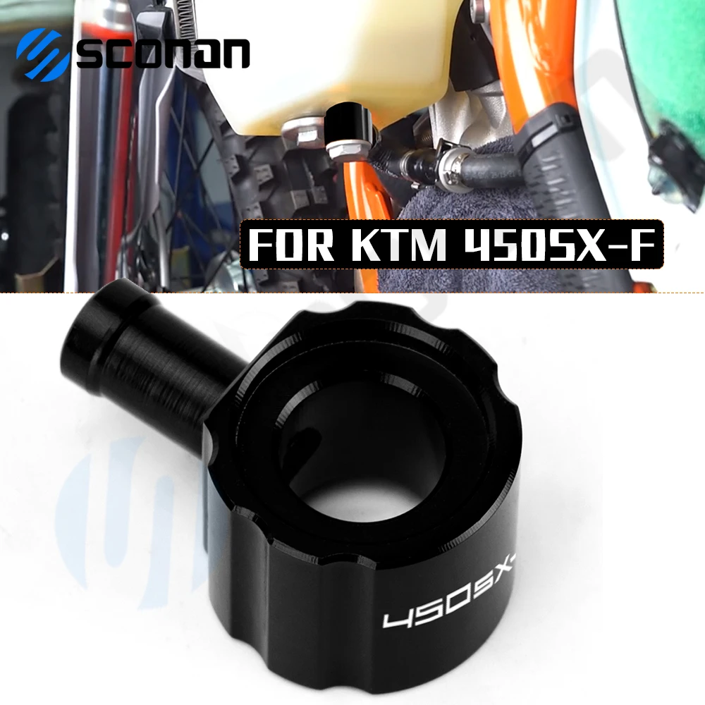 

For KTM 250SXF 350SXF 450SXF 250 350 450 SXF 2020 2021 2022 Motorcycle Accessories Aluminum Fuel Line Tank Connector Connection
